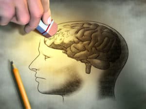 Alzheimer’s disease involves abnormal protein deposits in the brain, remapping and erasing portions.